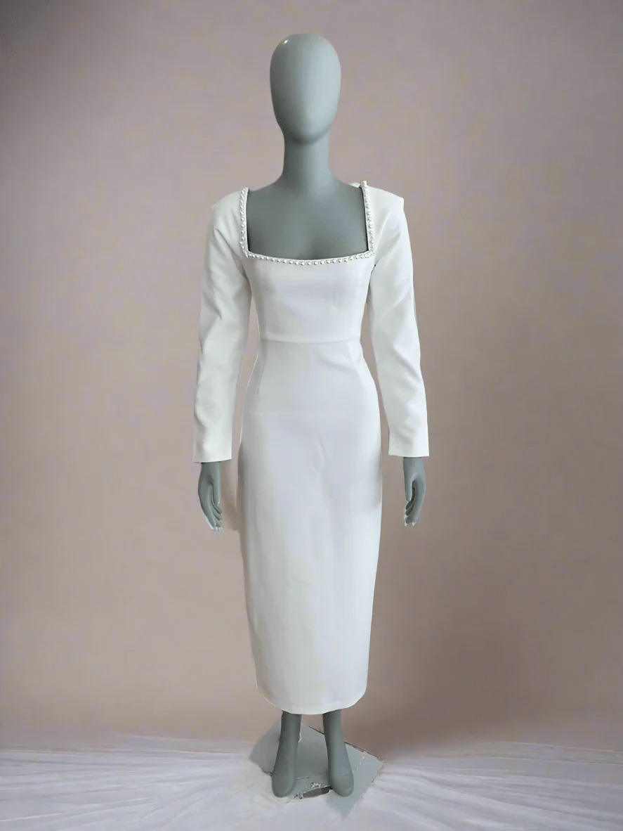 Odd Muse - Embellished Midi Dress (8)