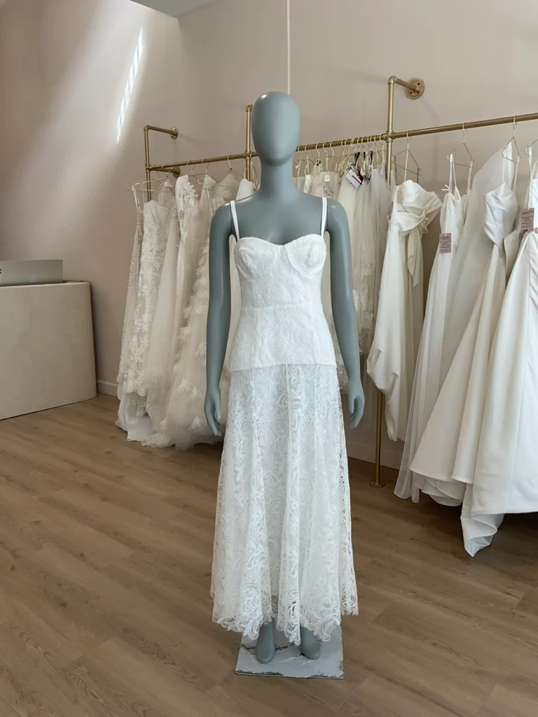 Shona Joy - Luminous Lace Panelled Maxi Dress (6) - Image 4