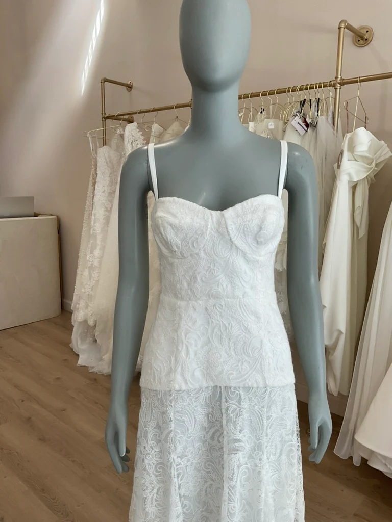 Shona Joy - Luminous Lace Panelled Maxi Dress (6) - Image 5