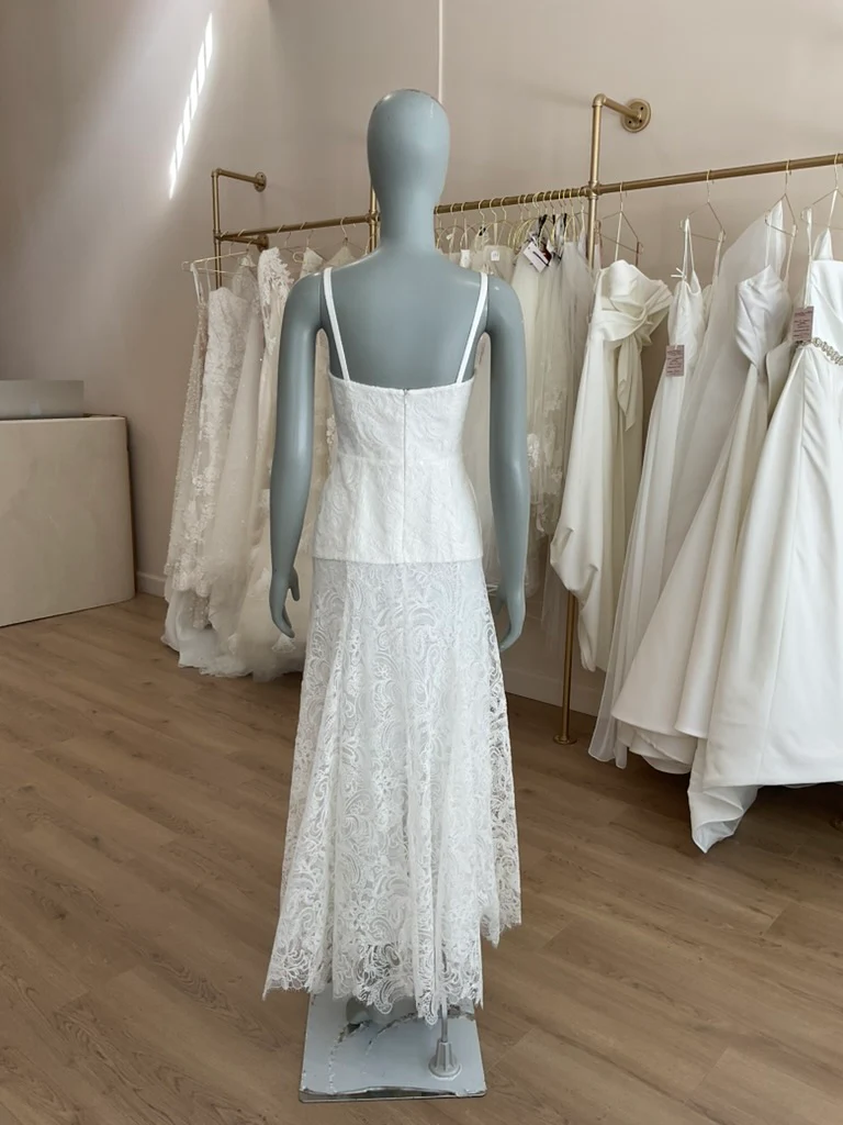 Shona Joy - Luminous Lace Panelled Maxi Dress (6) - Image 6