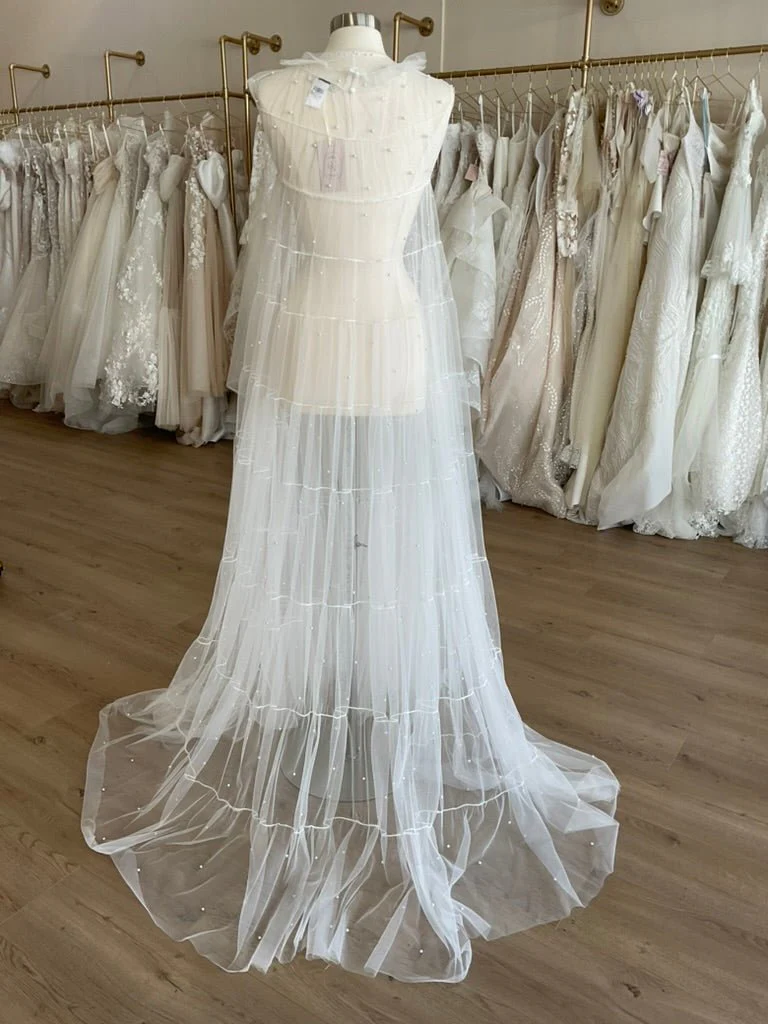 Untamed Petals - Rosey Pearl High Collar Gown (L) - Image 4