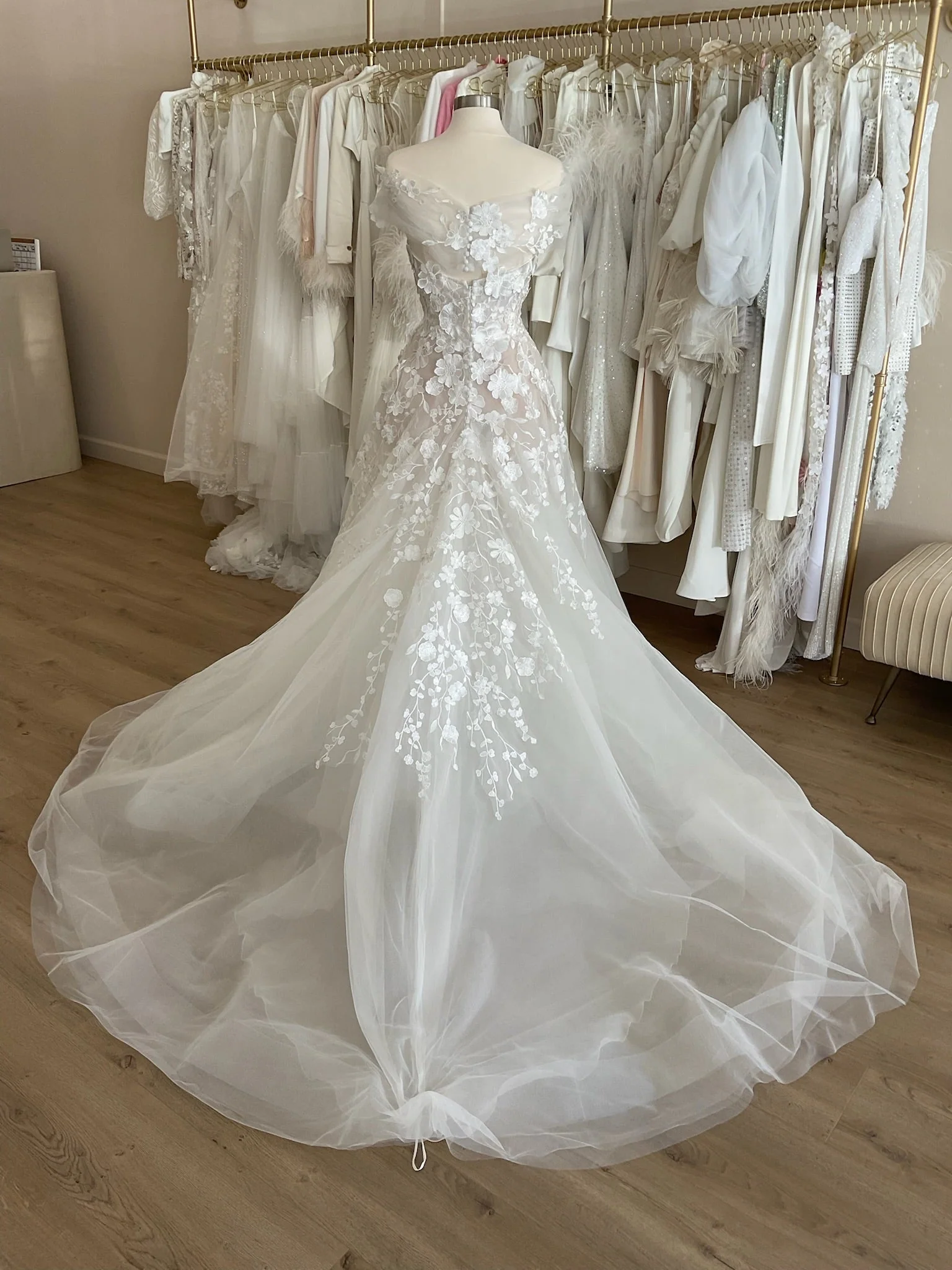 Valentini Spose - Fiora w/ shrug (12) - Image 5